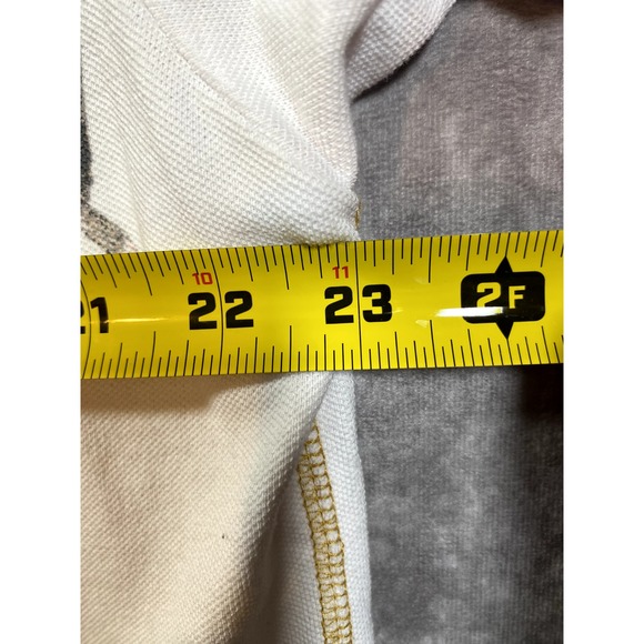 Y2K Hustle Gang 'Lone Brave' White AOP Polo Shirt 2XL - Picture 5 of 8